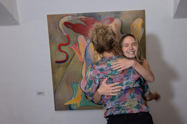 Alina Sokolova &quot;Ambivalent Feeling of Staying Alive&quot;. Erste Bank Art Award 2025 (DAS WEISSE HAUS, 9.9.2025) Foto: eSeL.at - Lorenz Seidler
