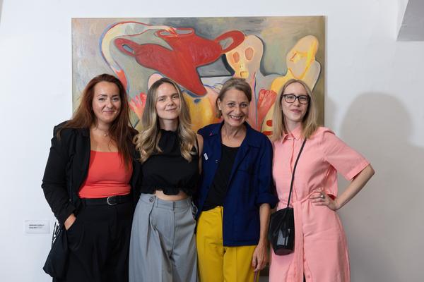 Alina Sokolova &quot;Ambivalent Feeling of Staying Alive&quot;. Erste Bank Art Award 2025 (DAS WEISSE HAUS, 9.9.2025) Foto: eSeL.at - Lorenz Seidler
