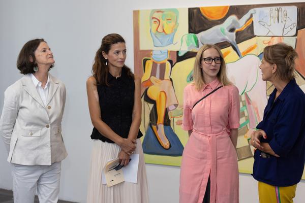 Alina Sokolova &quot;Ambivalent Feeling of Staying Alive&quot;. Erste Bank Art Award 2025 (DAS WEISSE HAUS, 9.9.2025) Foto: eSeL.at - Lorenz Seidler
