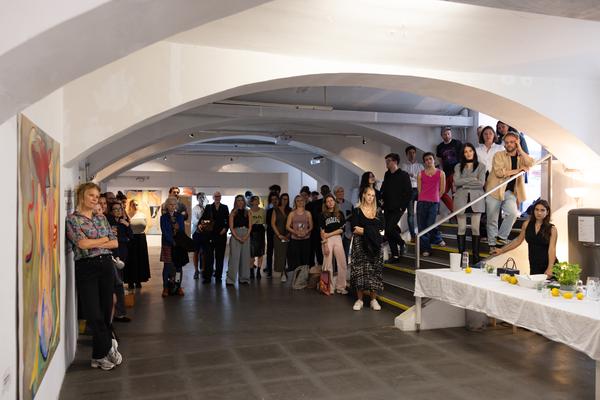 Alina Sokolova &quot;Ambivalent Feeling of Staying Alive&quot;. Erste Bank Art Award 2025 (DAS WEISSE HAUS, 9.9.2025) Foto: eSeL.at - Lorenz Seidler