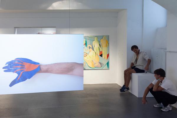 Alina Sokolova &quot;Ambivalent Feeling of Staying Alive&quot;. Erste Bank Art Award 2025 (DAS WEISSE HAUS, 9.9.2025) Foto: eSeL.at - Lorenz Seidler