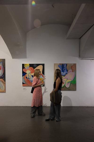 Alina Sokolova "Ambivalent Feeling of Staying Alive". Erste Bank Art Award 2025 (DAS WEISSE HAUS, 9.9.2025) Foto: eSeL.at - Lorenz Seidler