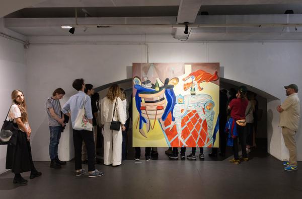 Alina Sokolova "Ambivalent Feeling of Staying Alive". Erste Bank Art Award 2025 (DAS WEISSE HAUS, 9.9.2025) Foto: eSeL.at - Lorenz Seidler