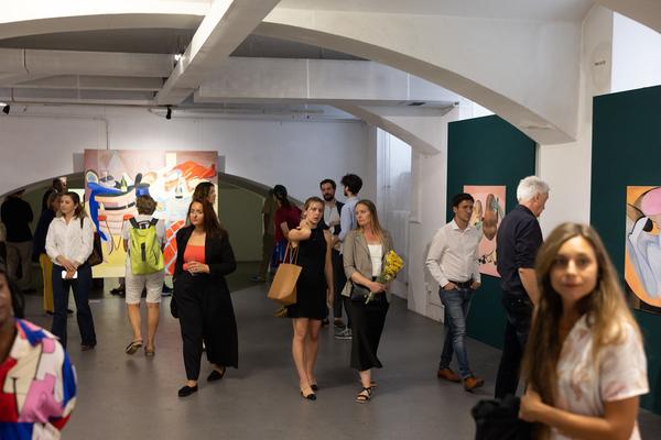 Alina Sokolova "Ambivalent Feeling of Staying Alive". Erste Bank Art Award 2025 (DAS WEISSE HAUS, 9.9.2025) Foto: eSeL.at - Lorenz Seidler