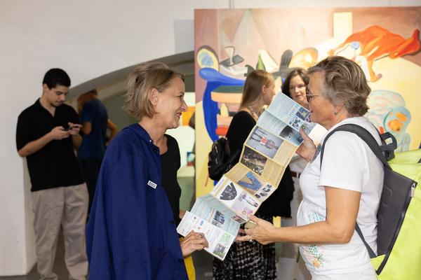 Alina Sokolova "Ambivalent Feeling of Staying Alive". Erste Bank Art Award 2025 (DAS WEISSE HAUS, 9.9.2025) Foto: eSeL.at - Lorenz Seidler