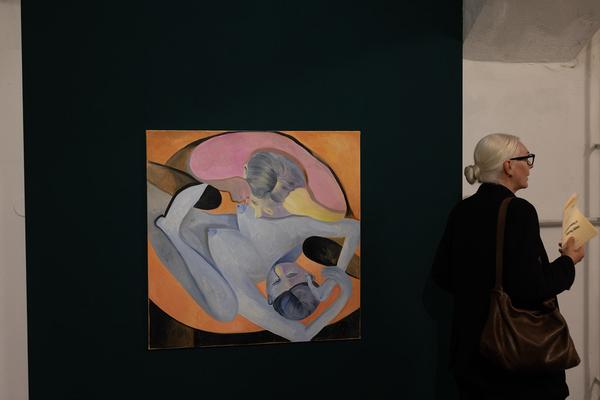 Alina Sokolova "Ambivalent Feeling of Staying Alive". Erste Bank Art Award 2025 (DAS WEISSE HAUS, 9.9.2025) Foto: eSeL.at - Lorenz Seidler