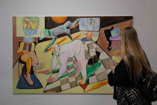 Alina Sokolova "Ambivalent Feeling of Staying Alive". Erste Bank Art Award 2025 (DAS WEISSE HAUS, 9.9.2025) Foto: eSeL.at - Lorenz Seidler