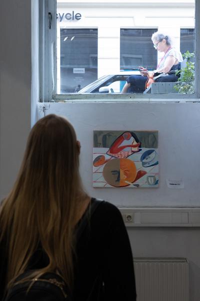Alina Sokolova "Ambivalent Feeling of Staying Alive". Erste Bank Art Award 2025 (DAS WEISSE HAUS, 9.9.2025) Foto: eSeL.at - Lorenz Seidler