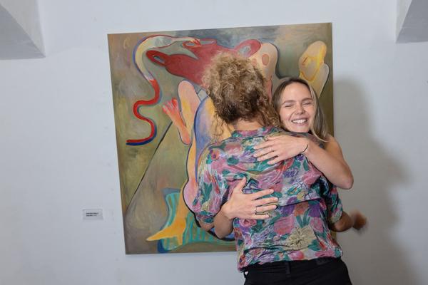 Alina Sokolova "Ambivalent Feeling of Staying Alive". Erste Bank Art Award 2025 (DAS WEISSE HAUS, 9.9.2025) Foto: eSeL.at - Lorenz Seidler