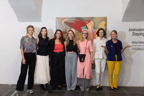 Alina Sokolova "Ambivalent Feeling of Staying Alive". Erste Bank Art Award 2025 (DAS WEISSE HAUS, 9.9.2025) Foto: eSeL.at - Lorenz Seidler