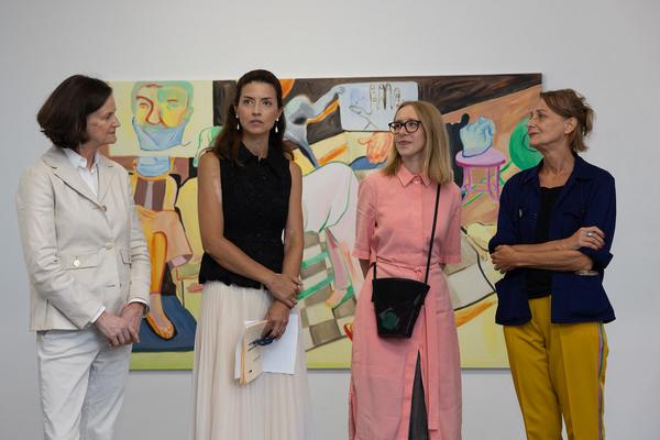 Alina Sokolova "Ambivalent Feeling of Staying Alive". Erste Bank Art Award 2025 (DAS WEISSE HAUS, 9.9.2025) Foto: eSeL.at - Lorenz Seidler