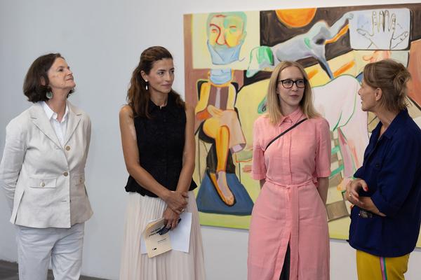 Alina Sokolova "Ambivalent Feeling of Staying Alive". Erste Bank Art Award 2025 (DAS WEISSE HAUS, 9.9.2025) Foto: eSeL.at - Lorenz Seidler