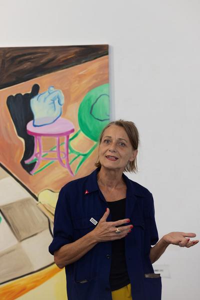 Alina Sokolova "Ambivalent Feeling of Staying Alive". Erste Bank Art Award 2025 (DAS WEISSE HAUS, 9.9.2025) Foto: eSeL.at - Lorenz Seidler