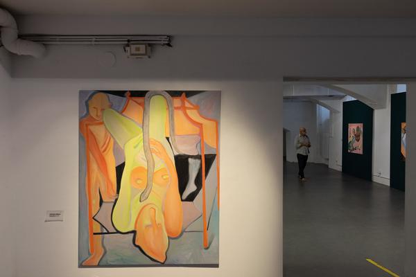 Alina Sokolova "Ambivalent Feeling of Staying Alive". Erste Bank Art Award 2025 (DAS WEISSE HAUS, 9.9.2025) Foto: eSeL.at - Lorenz Seidler