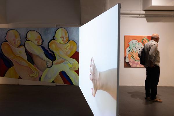 Alina Sokolova "Ambivalent Feeling of Staying Alive". Erste Bank Art Award 2025 (DAS WEISSE HAUS, 9.9.2025) Foto: eSeL.at - Lorenz Seidler