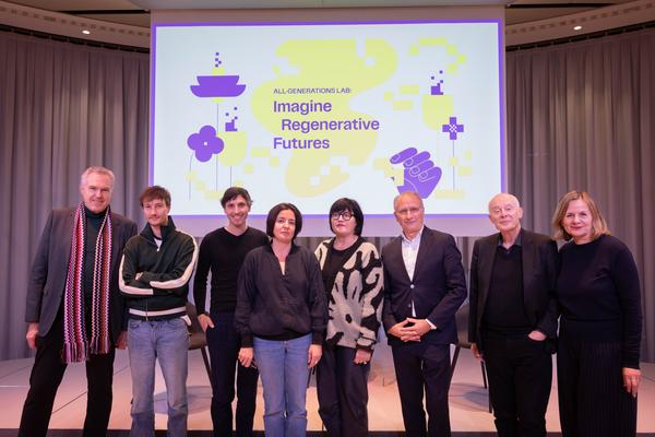 ReGenerativa Auftakt: &quot;Imagine Regenerative Futures&quot; (MQ Libelle, 1.12.2025) Foto: eSeL.at - Lorenz Seidler