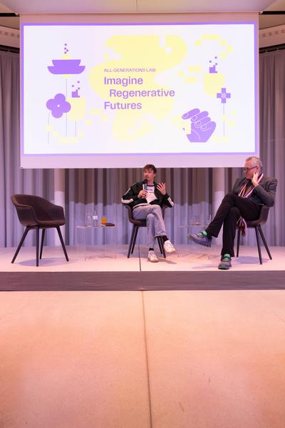 ReGenerativa Auftakt: &quot;Imagine Regenerative Futures&quot; (MQ Libelle, 1.12.2025) Foto: eSeL.at - Lorenz Seidler