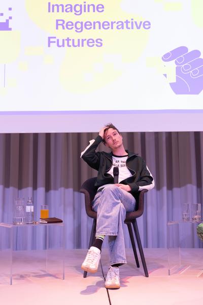 ReGenerativa Auftakt: &quot;Imagine Regenerative Futures&quot; (MQ Libelle, 1.12.2025) Foto: eSeL.at - Lorenz Seidler