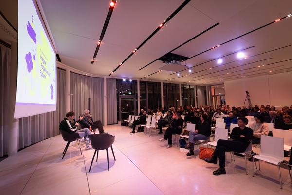 ReGenerativa Auftakt: &quot;Imagine Regenerative Futures&quot; (MQ Libelle, 1.12.2025) Foto: eSeL.at - Lorenz Seidler