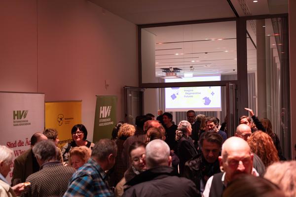 ReGenerativa Auftakt: &quot;Imagine Regenerative Futures&quot; (MQ Libelle, 1.12.2025) Foto: eSeL.at - Lorenz Seidler