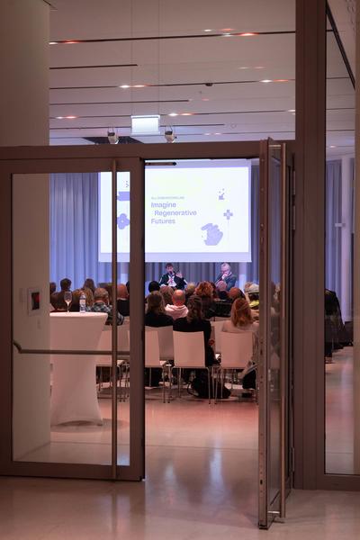 ReGenerativa Auftakt: "Imagine Regenerative Futures" (MQ Libelle, 1.12.2025) Foto: eSeL.at - Lorenz Seidler