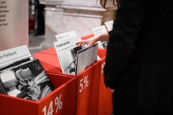 Alles Arbeit (Haus der Geschichte Österreich, 28.01.2026 - 10.01.2027) Foto: eSeL.at - Joanna Pianka