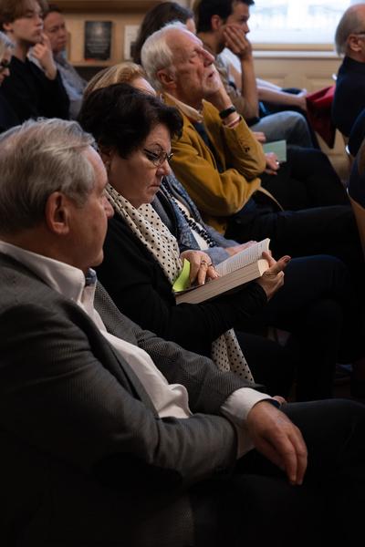 "Anecdotes and Arguments: How the colour of individual life allows for broader interpretations of the Holocaust" Timothy Snyder in conversation with Stephen Naron (Sigmund Freud Museum, 18.5.2026) Foto: eSeL.at - Lorenz Seidler