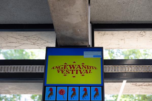 Angewandte Festival 2026 (Universität für Angewandte Kunst - Oskar-Kokoschka-Platz, 1.7. - 4.7.2026) Foto: eSeL.at - Lorenz Seidler