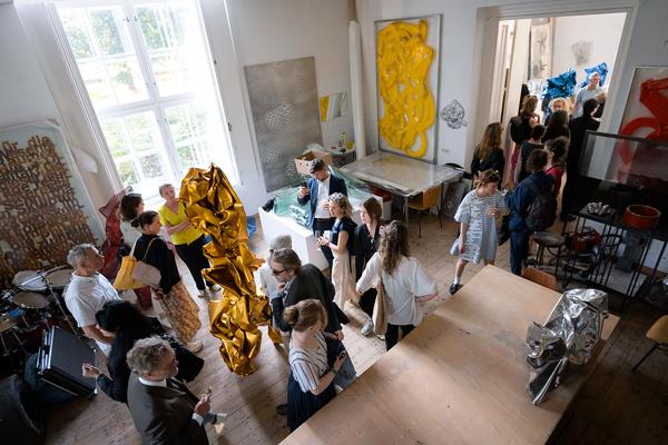 Eröffnung PART Residency (Bundesateliers Meiereistrasse, 13.06.2025) Foto: eSeL.at - Joanna Pianka