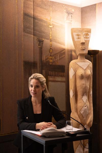 Antrittspressekonferenz Verena Kaspar-Eisert (Heidi Horten Collection, 27.1.2026) Foto: eSeL.at - Lorenz Seidler