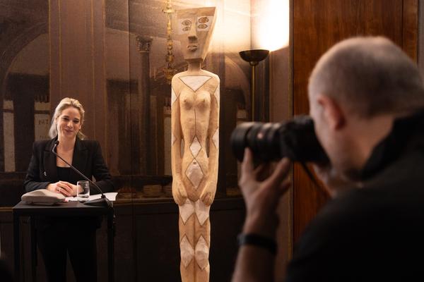 Antrittspressekonferenz Verena Kaspar-Eisert (Heidi Horten Collection, 27.1.2026) Foto: eSeL.at - Lorenz Seidler