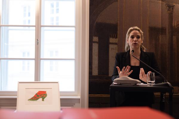 Antrittspressekonferenz Verena Kaspar-Eisert (Heidi Horten Collection, 27.1.2026) Foto: eSeL.at - Lorenz Seidler