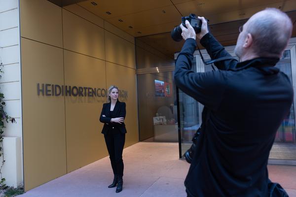 Antrittspressekonferenz Verena Kaspar-Eisert (Heidi Horten Collection, 27.1.2026) Foto: eSeL.at - Lorenz Seidler