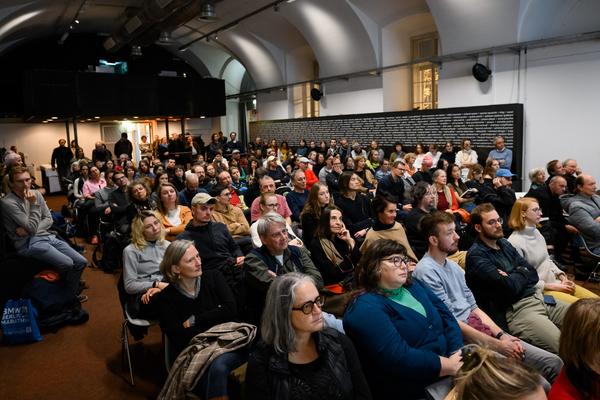 VIENNA ART WEEK 2025 Anupama Kundoo - Werkvortrag (Architekturzentrum Wien, 07.11.2025) Foto: eSeL.at - Joanna Pianka