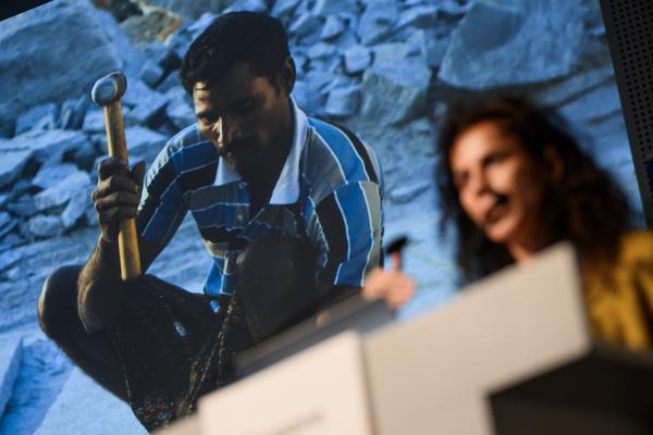 VIENNA ART WEEK 2025 Anupama Kundoo - Werkvortrag (Architekturzentrum Wien, 07.11.2025) Foto: eSeL.at - Joanna Pianka