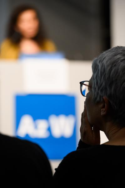 VIENNA ART WEEK 2025 Anupama Kundoo - Werkvortrag (Architekturzentrum Wien, 07.11.2025) Foto: eSeL.at - Joanna Pianka