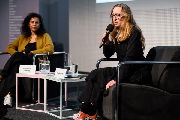 VIENNA ART WEEK 2025 Anupama Kundoo - Werkvortrag (Architekturzentrum Wien, 07.11.2025) Foto: eSeL.at - Joanna Pianka