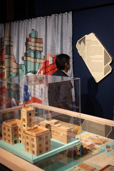 Architekturbaukästen 1890-1990. Die große Mitspielausstellung (MAK - Kunstblättersaal &amp; Offene Direktion, 7.10.2026 – 14.3.2027) Foto: eSeL.at - Lorenz Seidler