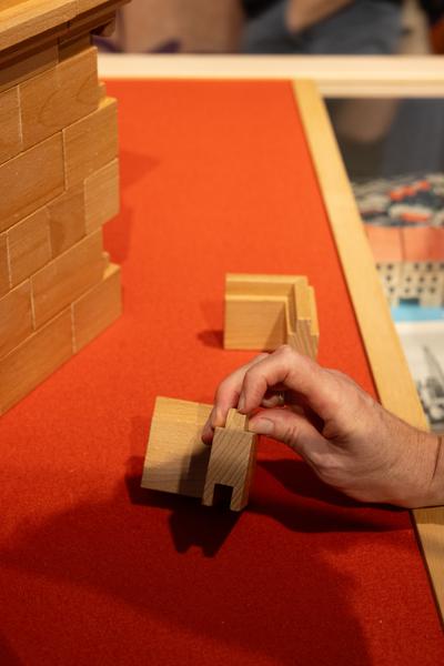 Architekturbaukästen 1890-1990. Die große Mitspielausstellung (MAK - Kunstblättersaal &amp; Offene Direktion, 7.10.2026 – 14.3.2027) Foto: eSeL.at - Lorenz Seidler