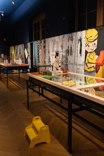 Architekturbaukästen 1890-1990. Die große Mitspielausstellung (MAK - Kunstblättersaal &amp; Offene Direktion, 7.10.2026 – 14.3.2027) Foto: eSeL.at - Lorenz Seidler