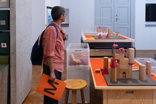 Architekturbaukästen 1890-1990. Die große Mitspielausstellung (MAK - Kunstblättersaal &amp; Offene Direktion, 7.10.2026 – 14.3.2027) Foto: eSeL.at - Lorenz Seidler