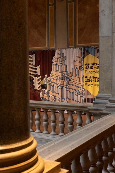 Architekturbaukästen 1890-1990. Die große Mitspielausstellung (MAK - Kunstblättersaal &amp; Offene Direktion, 7.10.2026 – 14.3.2027) Foto: eSeL.at - Lorenz Seidler