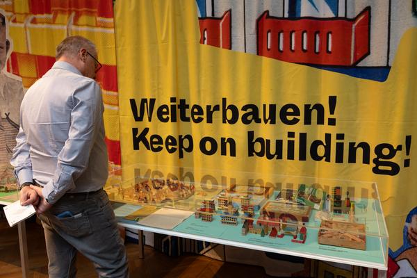 Architekturbaukästen 1890-1990. Die große Mitspielausstellung (MAK - Kunstblättersaal &amp; Offene Direktion, 7.10.2026 – 14.3.2027) Foto: eSeL.at - Lorenz Seidler
