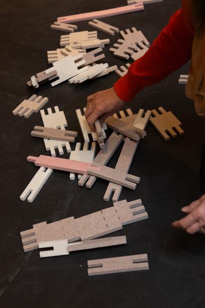 Architekturbaukästen 1890-1990. Die große Mitspielausstellung (MAK - Kunstblättersaal &amp; Offene Direktion, 7.10.2026 – 14.3.2027) Foto: eSeL.at - Lorenz Seidler