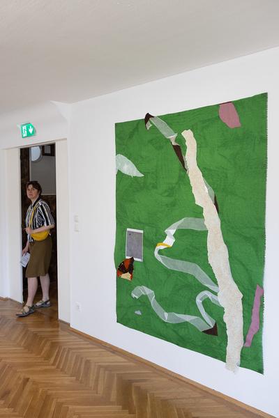 Francis Offman "Weaving Stories" (Secession, 29.5. – 31.8.2025) Foto: eSeL.at - Lorenz Seidler