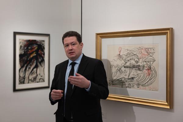 Arnulf Rainer &amp; Art Brut (Arnulf Rainer Museum Baden, 18.10.2025 – 04.10.2026) Foto: eSeL.at - Lorenz Seidler