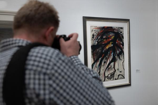 Arnulf Rainer &amp; Art Brut (Arnulf Rainer Museum Baden, 18.10.2025 – 04.10.2026) Foto: eSeL.at - Lorenz Seidler