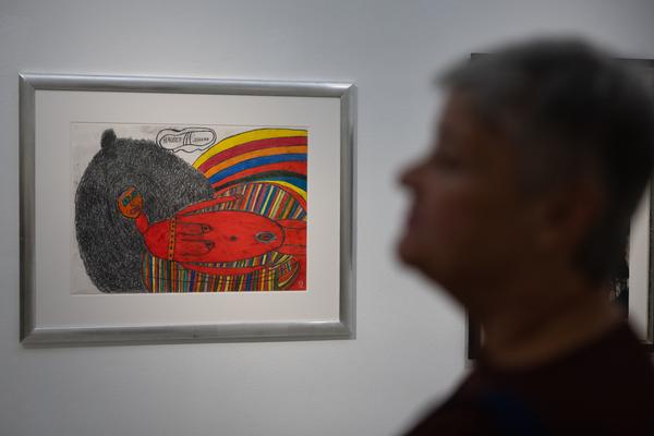 Arnulf Rainer &amp; Art Brut (Arnulf Rainer Museum Baden, 18.10.2025 – 04.10.2026) Foto: eSeL.at - Lorenz Seidler