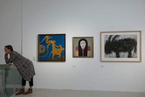 Arnulf Rainer &amp; Art Brut (Arnulf Rainer Museum Baden, 18.10.2025 – 04.10.2026) Foto: eSeL.at - Lorenz Seidler