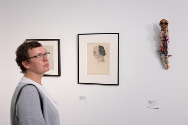 Arnulf Rainer &amp; Art Brut (Arnulf Rainer Museum Baden, 18.10.2025 – 04.10.2026) Foto: eSeL.at - Lorenz Seidler